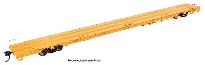 89′ Greenbrier TTX 110-ton Flatcar - Ready to Run -- Undecorated, HO, WalthersProto 104600