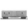 Work Train Equipment - Converted Double Sheathed Boxcar Kit -- Tool/Supply Car w/Standard Freight Door & Windows