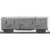 Work Train Equipment - Converted Double Sheathed Boxcar Kit -- Crew Car w/Side Personnel Door & Windows