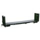 50′ CC&F Bulkhead Flatcar - Ready to Run -- Indiana Harbor Belt 18325, HO, WalthersProto 104357