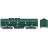 EMD F3B Phase 2 - Standard DC - Executive Line -- Central Railroad of New Jersey E (Sea Green, yellow Liberty Logo)