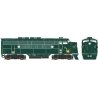 EMD F3A Phase 2 w/LokSound & DCC - Executive Line -- Central Railroad of New Jersey 51 (Sea Green, yellow Liberty Logo)