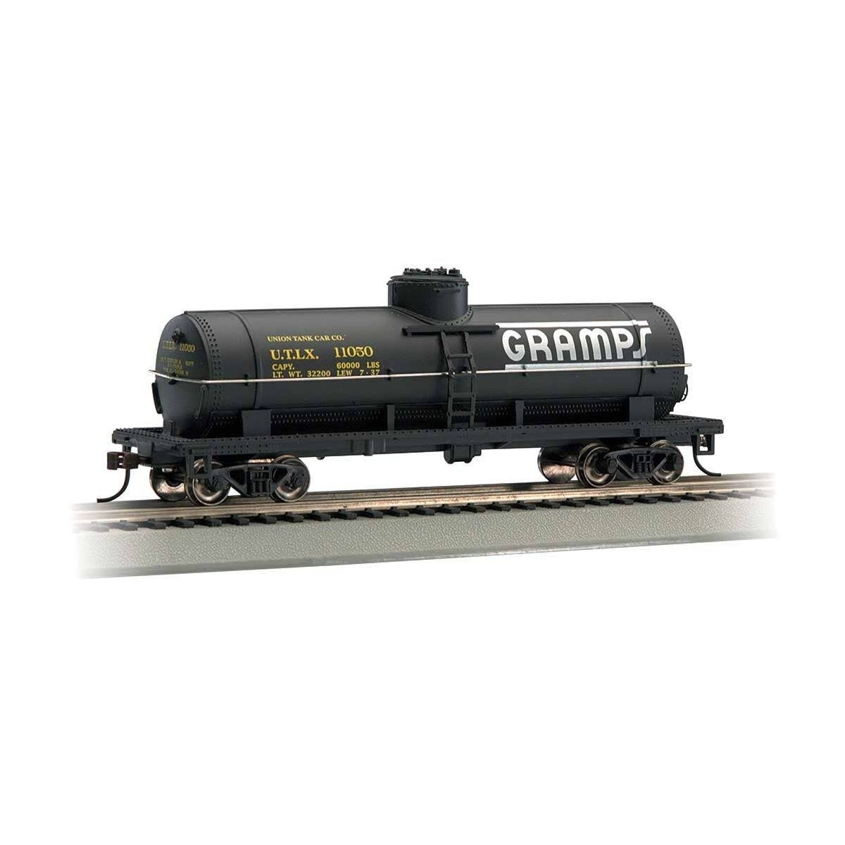 40′ Single-Dome Tank Car - Ready to Run - Silver Series(R) -- Gramps UTLX 11055