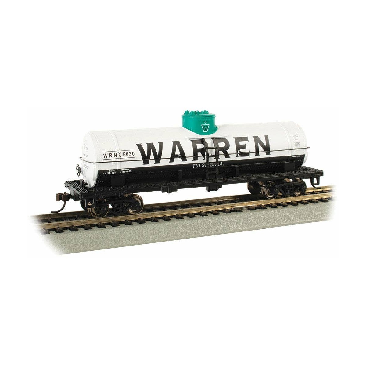40′ Single-Dome Tank Car - Ready to Run - Silver Series(R) -- Warren Petroleum Co 5030