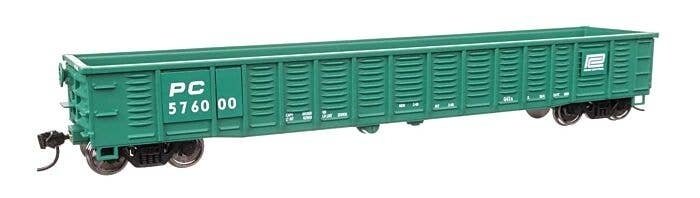 53′ Corrugated-Side Gondola - Ready To Run -- Penn Central 576000, HO, WalthersMainline 6087