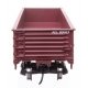 40′ 50-Ton Drop Bottom Gondola - Ready to Run -- Atlantic Coast Line 90023, HO, WalthersMainline 56102