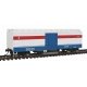 40′ Plug-Door Track Cleaning Boxcar - Ready to Run -- Conrail