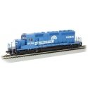 EMD SD40-2 - Standard DC -- Conrail 6446 (blue, white), HO, Bachmann Industries 67029
