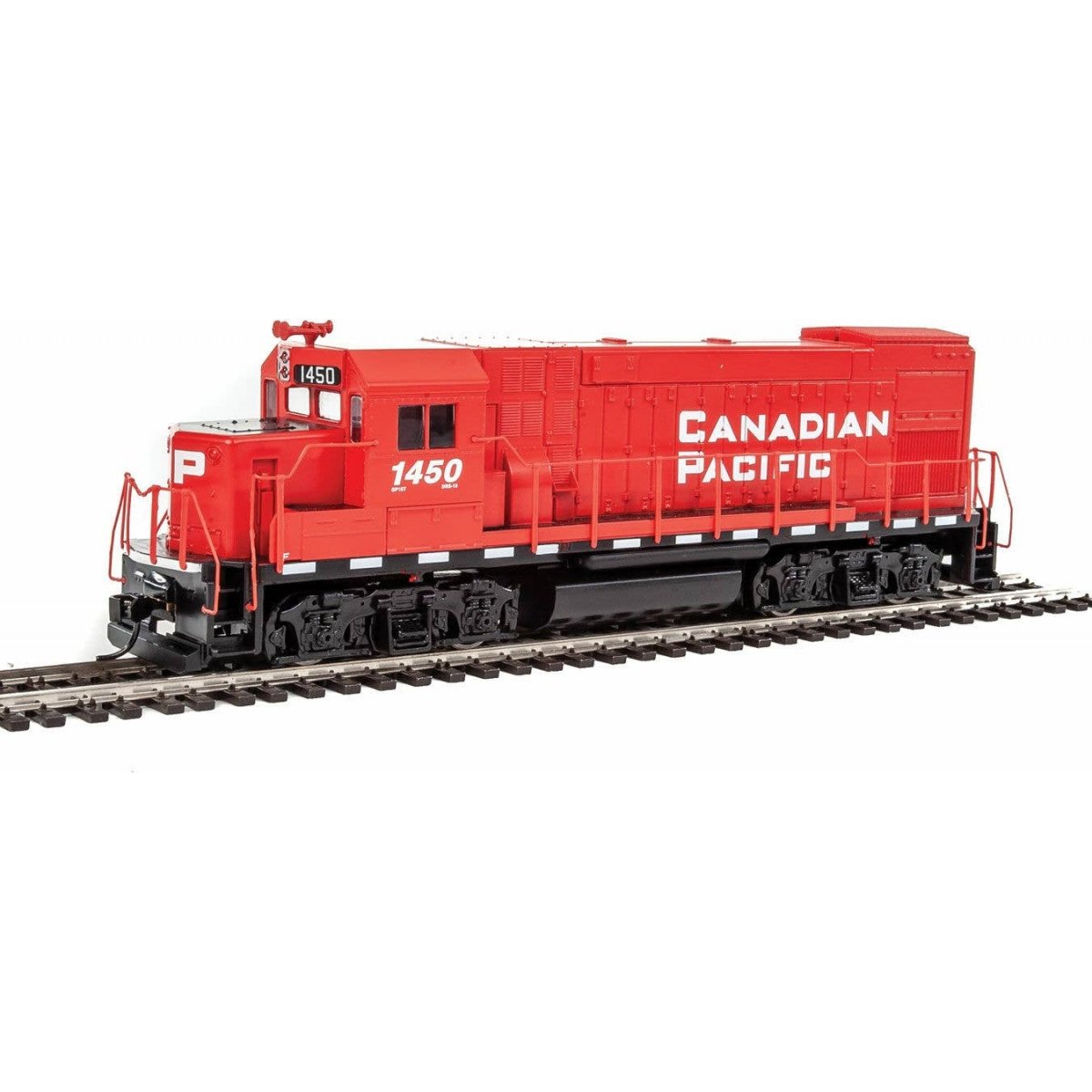 EMD GP15-1 - Standard DC -- Canadian Pacific (red, white)