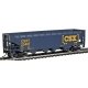 Offset Hopper - Ready to Run -- CSX Transportation (blue, yellow Boxcar Logo), HO, WalthersTrainline 1425