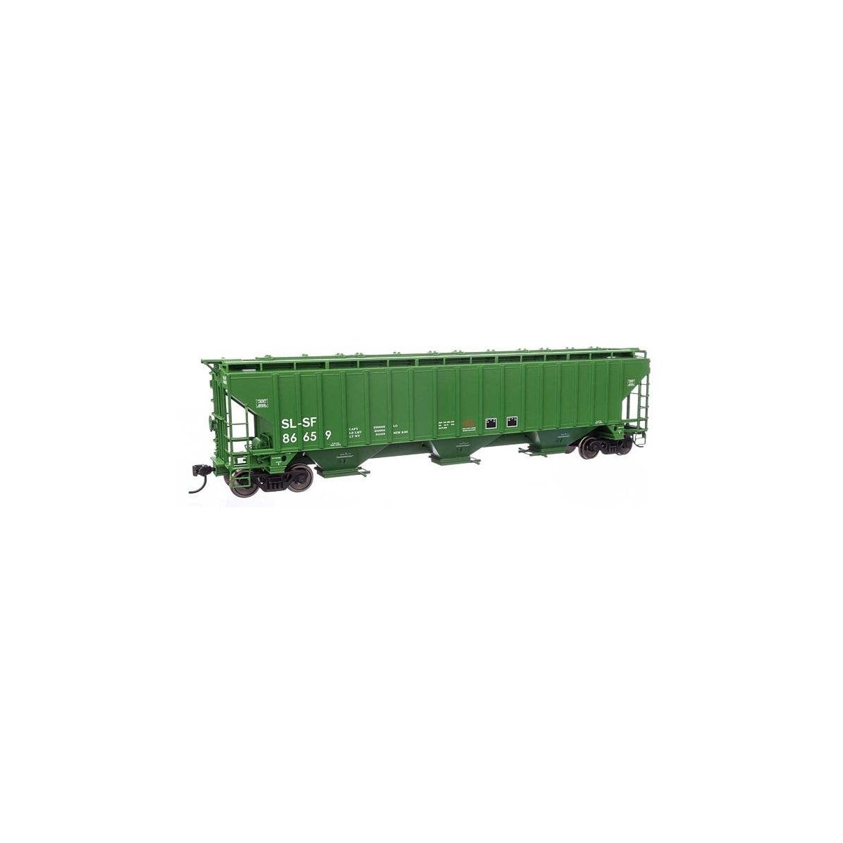 57′ Trinity 4750 3-Bay Covered Hopper - Ready to Run -- St. Louis - San Francisco 86659, HO, WalthersMainline 49050