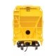 ACF 5250 4-Bay Centerflow Covered Hopper - Ready to Run -- Shell Chemical 5225, HO, WalthersMainline 49217