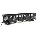 70-Ton AAR 3-Bay Open Hopper - Ready to Run -- Virginian 4842, HO, WalthersMainline 56732