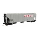 50′ Pullman-Standard PS2-CD 4427 3-Bay Covered Hopper - Ready to Run -- Agway TLDX 2959, HO, WalthersMainline 49417