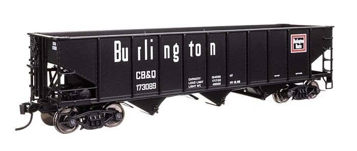 70-Ton AAR 3-Bay Open Hopper - Ready to Run -- Chicago, Burlington & Quincy 173089, HO, WalthersMainline 56743