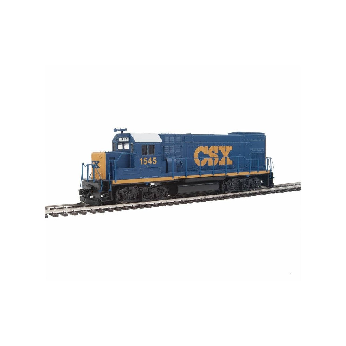 EMD GP15-1 - Standard DC -- CSX Transportation (YN3 blue, yellow, white)