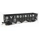 70-Ton AAR 3-Bay Open Hopper - Ready to Run -- Virginian 4598, HO, WalthersMainline 56729