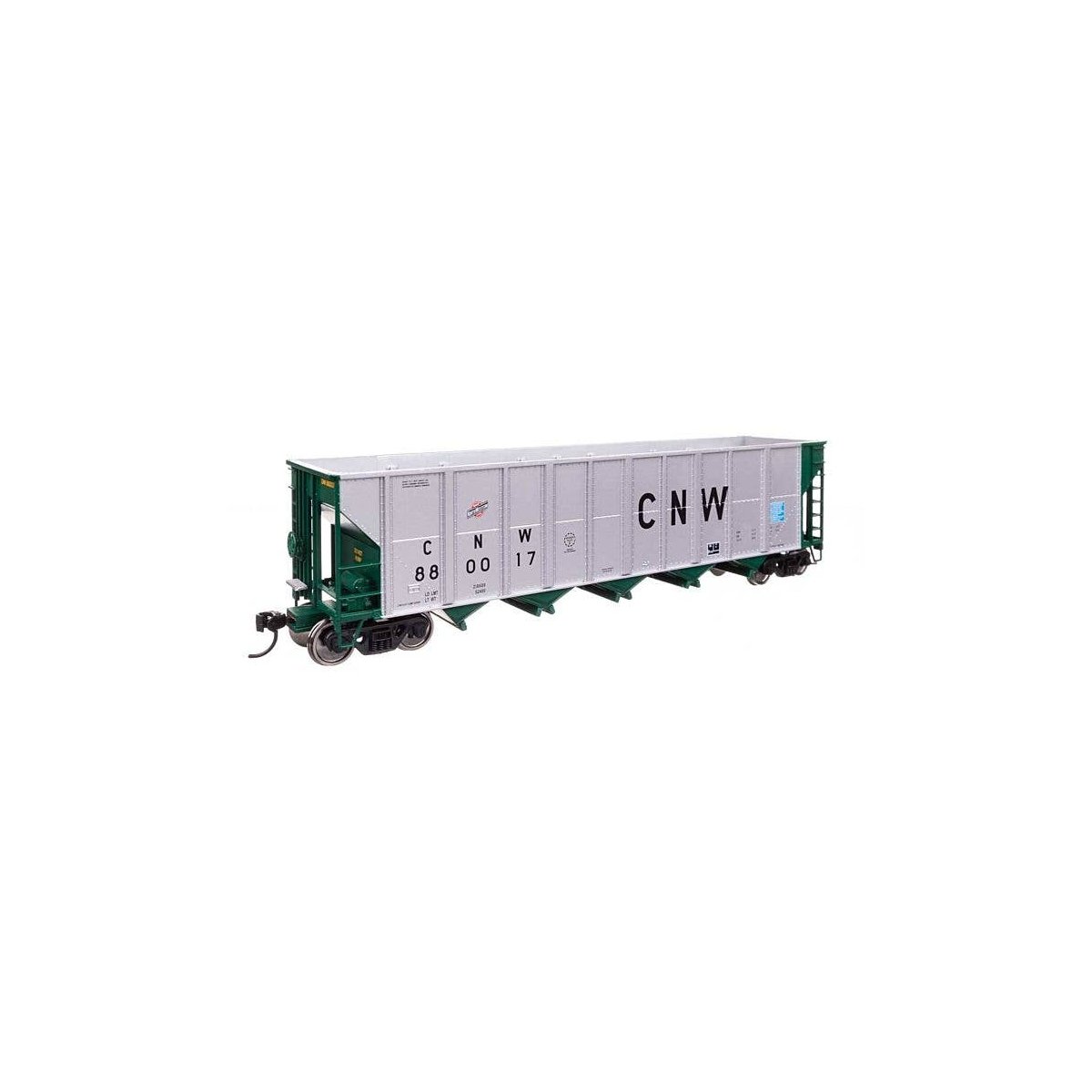 50′ RD-4 Hopper - Ready to Run -- Chicago & North Western(TM) 880017, HO, WalthersMainline 57107