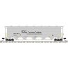Trinity PD5000 Covered Hopper - Ready to Run -- Grace Davison NAHX 550145 (gray, blac, N, Atlas Model Railroad Co. 50005678