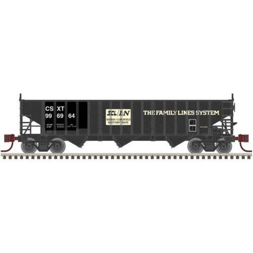 Pullman-Standard PS-2750 3-Bay Hopper 3-Pack - Ready to Run - Master(R) -- CSX 996960, N, Atlas Model Railroad Co. 50006999