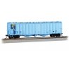 GATX 4180 Airslide Covered Hopper - Ready to Run -- GATX 56131 (2-Tone Blue, yellow), HO, Bachmann Industries 70618