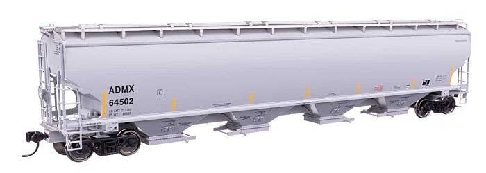 67′ Trinity 6351 4-Bay Covered Hopper - Ready to Run -- Archer-Daniels-Midland 64502, HO, WalthersProto 110302