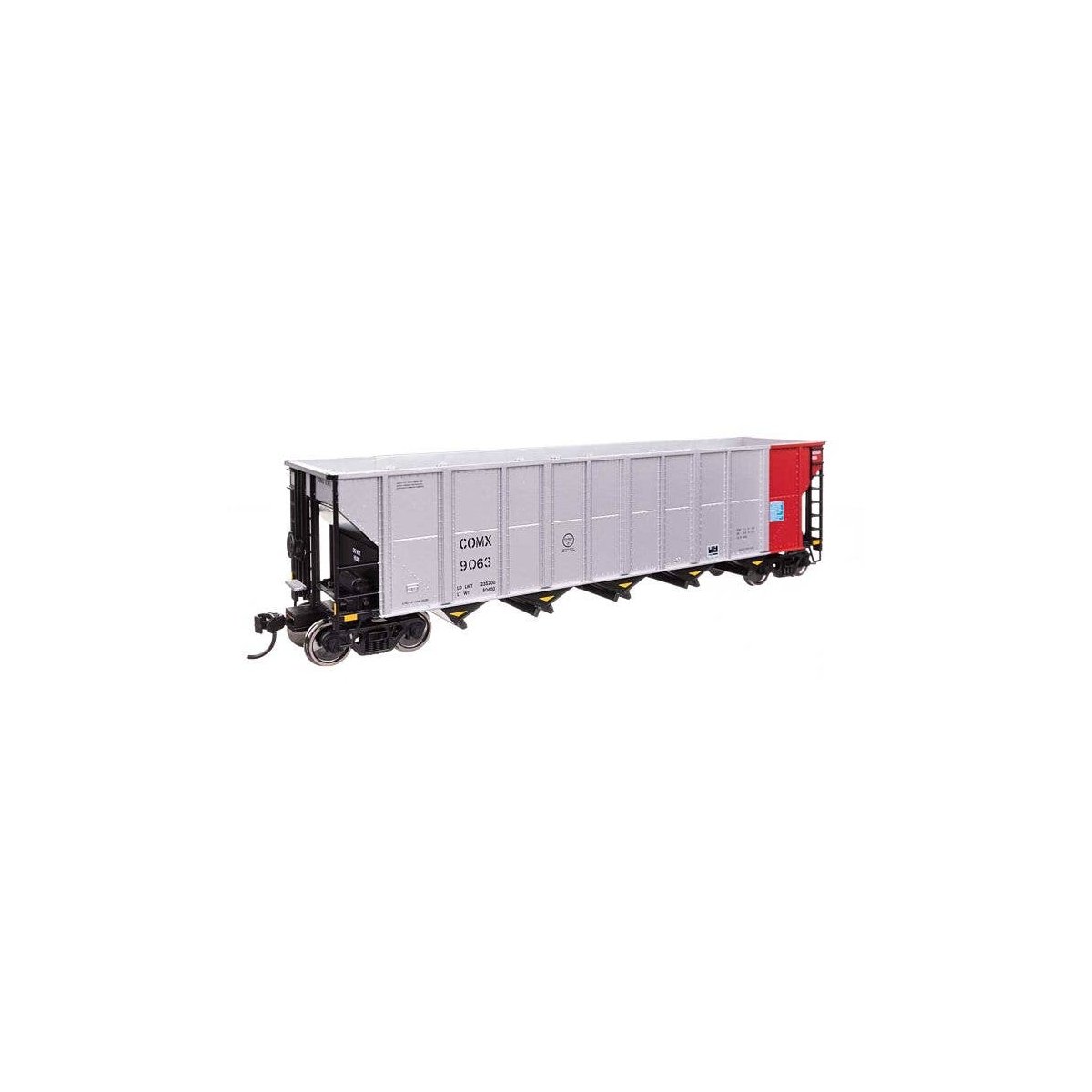 50′ RD-4 Hopper - Ready to Run -- Commonwealth Edison COMX 9063, HO, WalthersMainline 57111