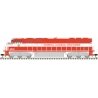 EMD SD60M with Ditch Lights - ESU LokSound and DCC - Master Gold(TM) -- Terminal Railroad Association TRRA 4001 (red, white)