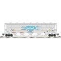 Trinity PD5000 Covered Hopper - Ready to Run -- CLI Industries FCSX 104 (gray, blue), N, Atlas Model Railroad Co. 50005670
