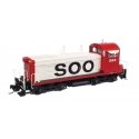 EMD SW1200 - LokSound 5 Sound & DCC -- Soo Line 322, HO, WalthersProto 41509