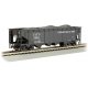 40′ Quad Hopper - Ready to Run - Silver Series(R) -- Chesapeake & Ohio, HO, Bachmann Industries 17605