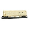 Pullman-Standard PS-2 CD 4427 High-Side 3-Bay Covered Hopper - Ready to Run -- CSX 253876 (be, N, Micro Trains Line 9600230