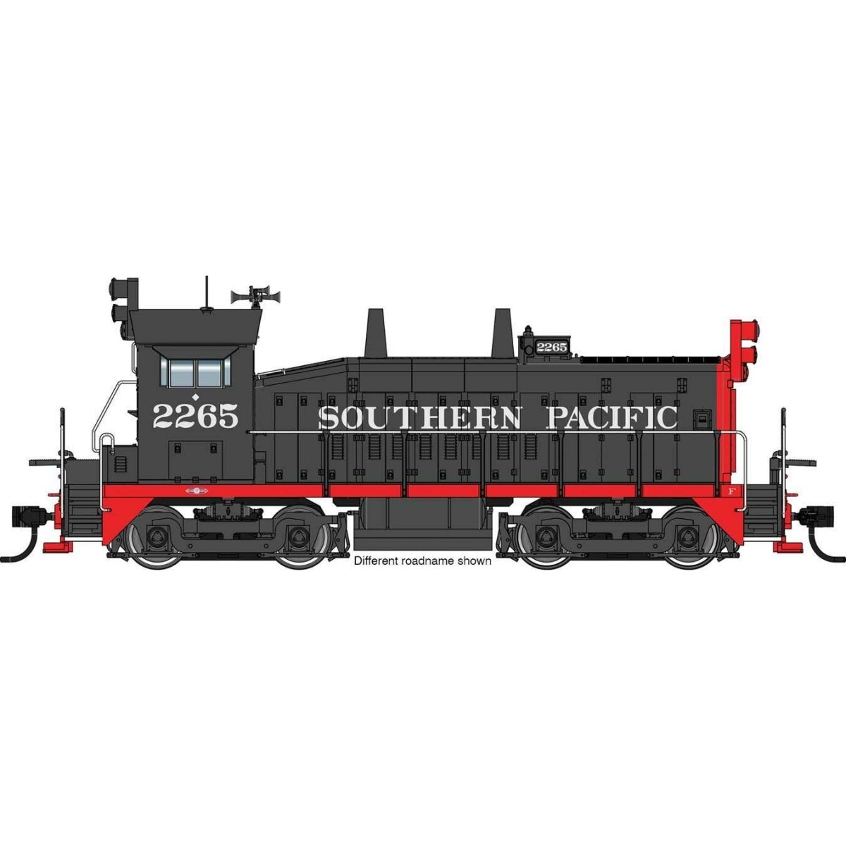 EMD SW1200 - Standard DC -- Southern Pacific(TM) 2282