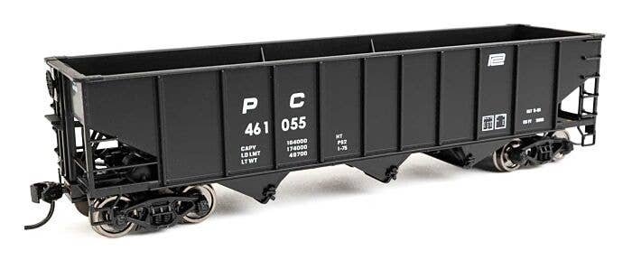 70-Ton AAR 3-Bay Open Hopper - Ready to Run -- Penn Central 461055, HO, WalthersMainline 56722