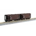 ACF 2-Bay Covered Hopper pkg(8) - Ready-to-Run - 2 Each of 4 Roadnames -- Santa Fe Chicago, Burlin, N, Kato USA Inc 1064700