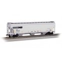 Trinity 5161 3-Bay Covered Hopper - Ready to Run -- Norfolk Southern 294175 (gray, black), HO, Bachmann Industries 70638