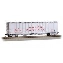 GATX 4180 Airslide Covered Hopper - Ready to Run -- Union Pacific 20426 (silver, red), HO, Bachmann Industries 70615