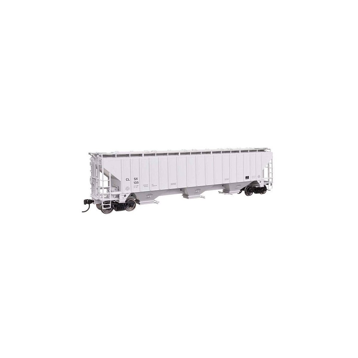 57′ Trinity 4750 3-Bay Covered Hopper - Ready to Run -- Cargill Incorporated Salt Division 135, HO, WalthersMainline 49072