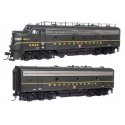 EMD FP7 & F7B Standard DC -- Pennsylvania Railroad EFP-15 9846A, EH-15 9846B (Brunswick Green, Keystone, HO, WalthersProto 49539