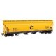 ACF 5250 4-Bay Centerflow Covered Hopper - Ready to Run -- Chessie System B&O 601910, HO, WalthersMainline 49203
