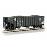 Bethlehem Steel 3-Bay 100-Ton Open Hopper - Ready to Run - Silver Series(R) -- Pennsylvania , HO, Bachmann Industries 18724