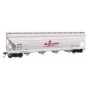 ACF 5250 4-Bay Centerflow Covered Hopper - Ready to Run -- El Rexene ACFX 54370, HO, WalthersMainline 49213