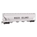 ACF 5250 4-Bay Centerflow Covered Hopper - Ready to Run -- Rock Island 13978, HO, WalthersMainline 49214