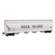ACF 5250 4-Bay Centerflow Covered Hopper - Ready to Run -- Rock Island 13980, HO, WalthersMainline 49215