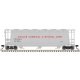 ACF 3-Bay Cylindrical Hopper - Ready to Run -- Ziegler Chemical 44045 (gray, red), HO, Atlas Model Railroad Co. 20007187