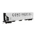 50′ Pullman-Standard PS2-CD 4427 3-Bay Covered Hopper - Ready to Run -- Continental Grain Co TL, HO, WalthersMainline 49424