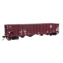 50′ 100-Ton 4-Bay Hopper - Ready to Run -- Chicago & Eastern Illinois 587908, HO, WalthersMainline 57803