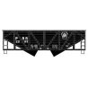 55-Ton Wood-Side 2-Bay Hopper - Kit -- Pennsylvania Railroad (black, Plain Keystone), HO, Accurail Inc 81841