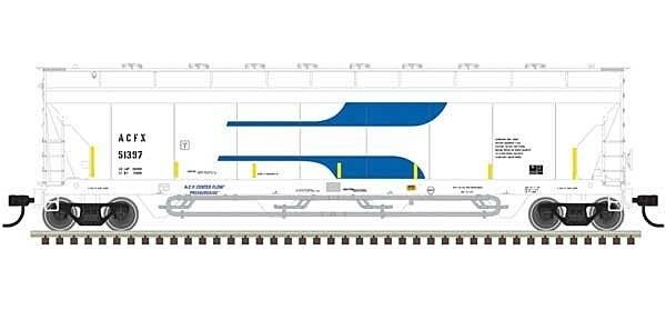 Pressureaide Centerflow Covered Hopper - Ready to Run - Master(R) -- ACFX 51397 (Vent, N, Atlas Model Railroad Co. 50006082