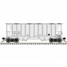 Portec 3000 2-Bay Covered Hopper - Ready to Run - Master(R) -- Chicago Freight Car L, HO, Atlas Model Railroad Co. 20007691